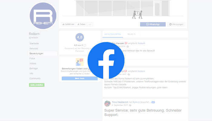 Facebook Bewertung