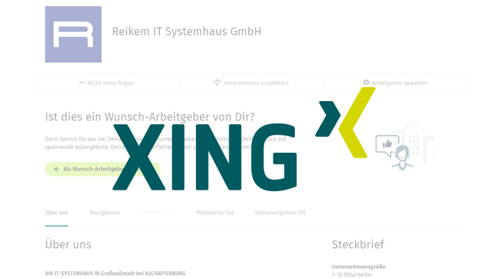 Xing Empfehlung